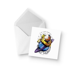 Capricorn Zodiac Greeting Card