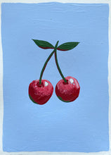Load image into Gallery viewer, Cherry Blue Painting