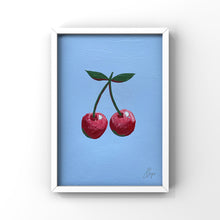 Load image into Gallery viewer, Cherry Blue Painting