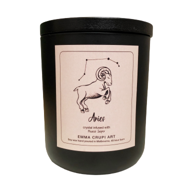 Aries Zodiac Soy Candle