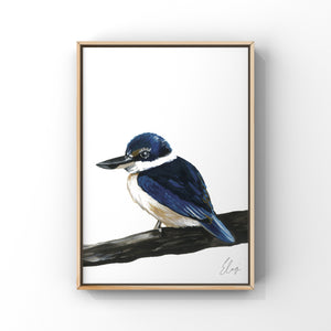 Sacred Kingfisher Painting