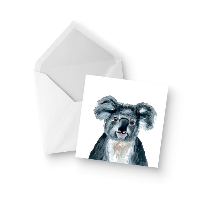 Australian Wildlife Koala Greeting Card