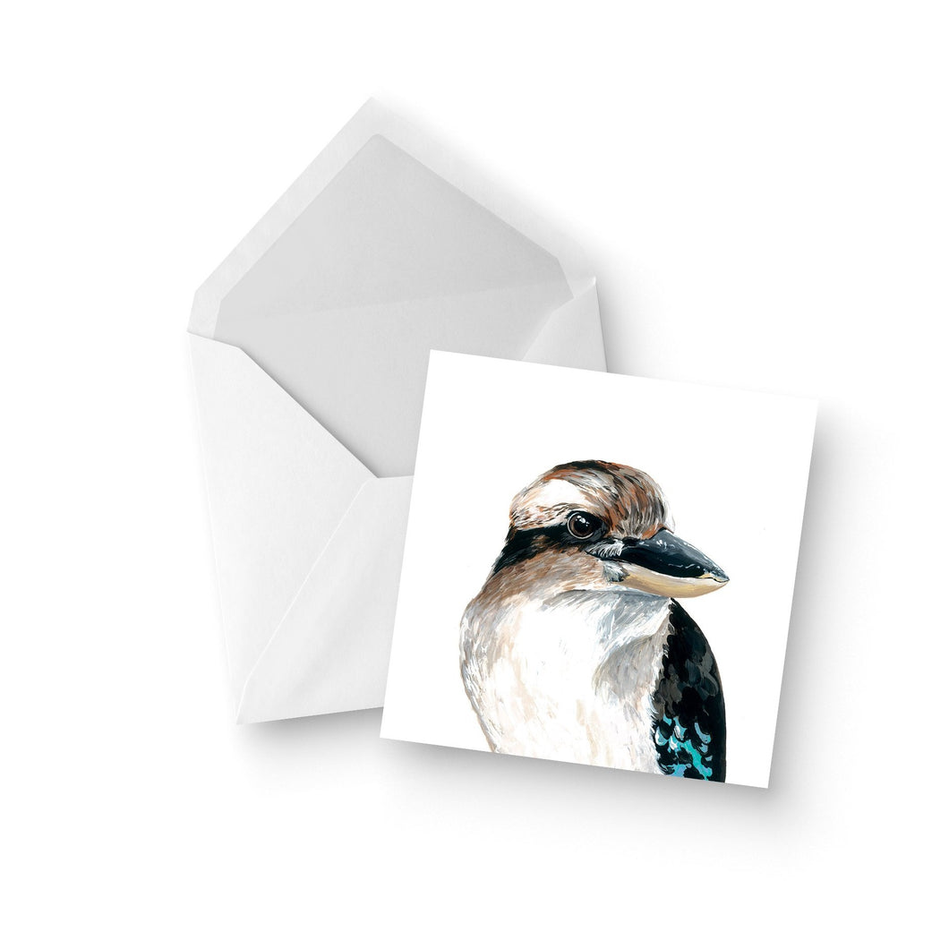 Australian Wildlife Kookaburra Greeting Card